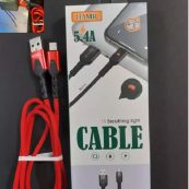 کابل شارژ چراغ دار هامر مدل A936 لایتنینگ