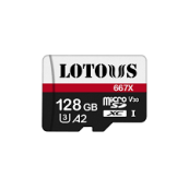کارت حافظه لوتوس 667X ظرفیت ۱۲۸ گیگابایت UHS-I A2 V30 سرعت ۱۰۰MB/s